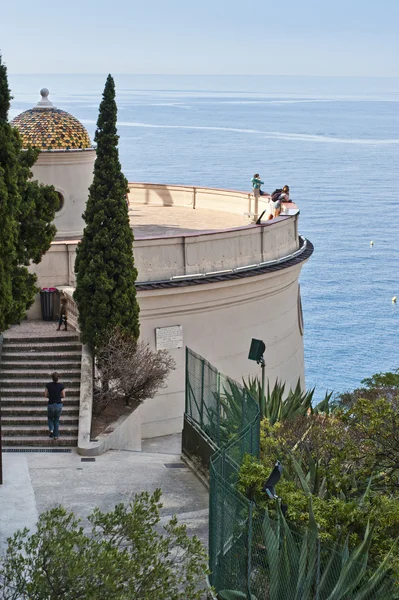 Morze ze wzgórza zamkowego w Nicei — Zdjęcie stockowe