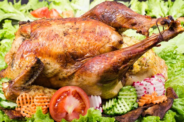 kavrulmuş Hindi dolması