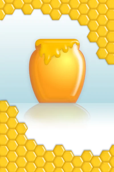 Cartel de miel —  Fotos de Stock