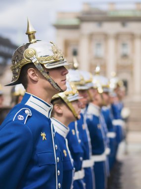 Stockholm, İsveç - 12 Mayıs: royal pal, İsveç Kraliyet Muhafızı