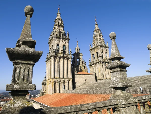 Santiago de Compostela, Espanha em 19 de outubro de 2008. Santiago de C — Fotografia de Stock