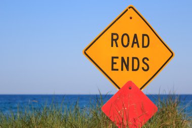 Road Ends clipart