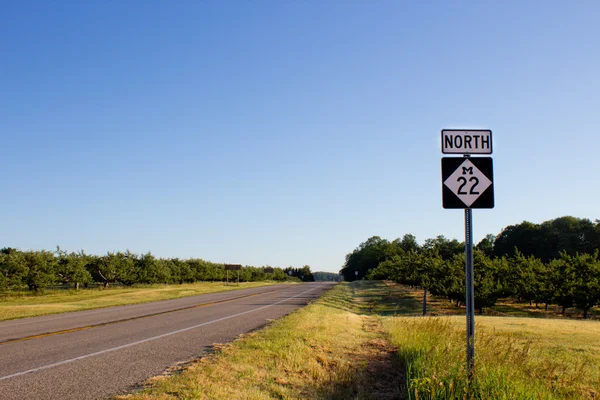 stock image M-22 Scenic Highway