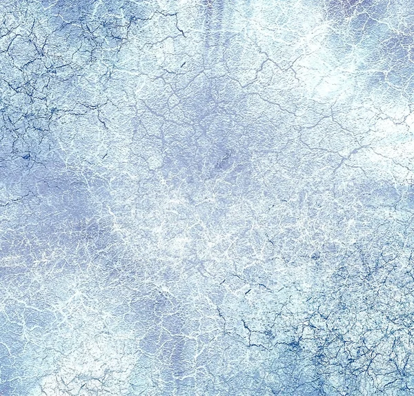Blue cracked and textured background — Stock Photo, Image