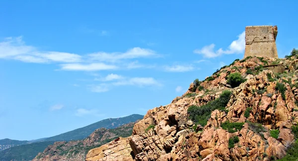 stock image Porto, Corsica landscape