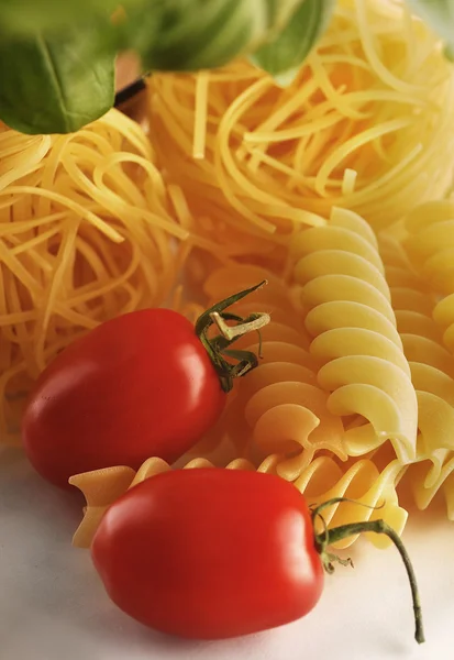 Verschillende soorten pasta — Stockfoto