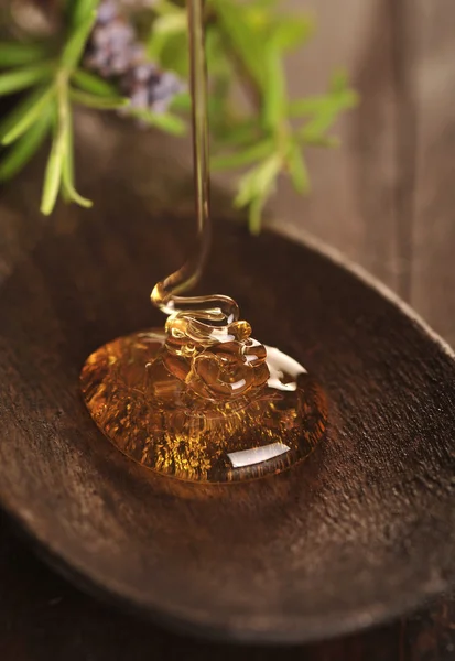 Золотой мед — стоковое фото