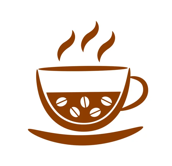 Icono del café — Vector de stock