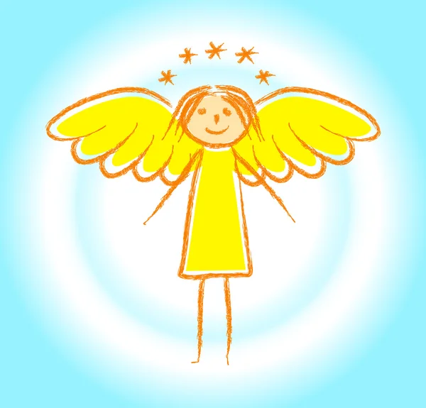 金天使 — 图库矢量图片
