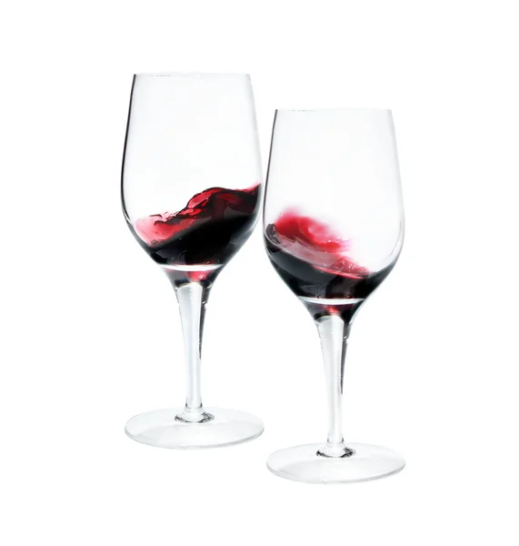 Zwei Weingläser — Stockfoto