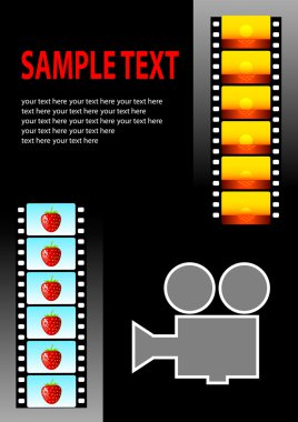 Cinema background clipart