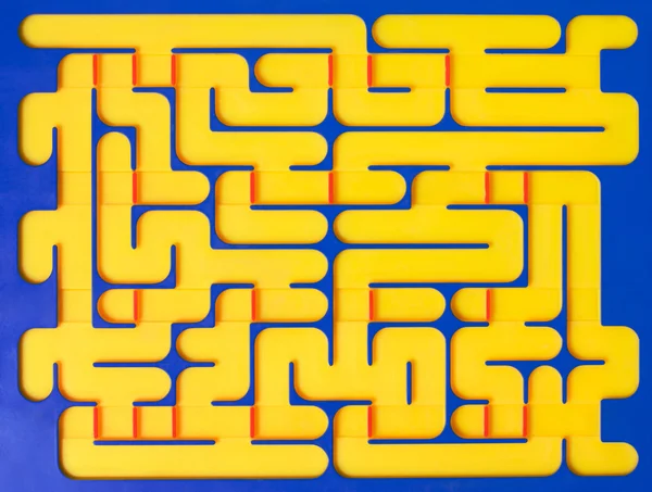 Brinquedo de labirinto — Fotografia de Stock