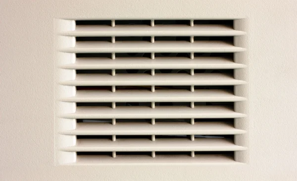 Gray ventilation grille — Stock Photo, Image