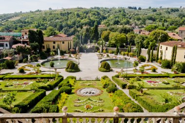Villa garzoni, Toskana, İtalya
