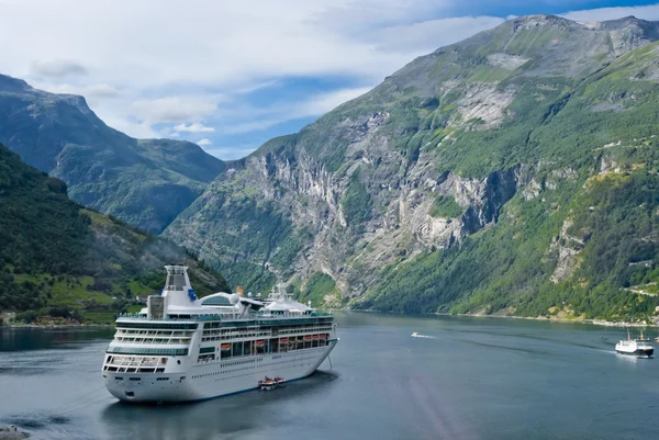 Geiranger fjord, Noorwegen — Stockfoto