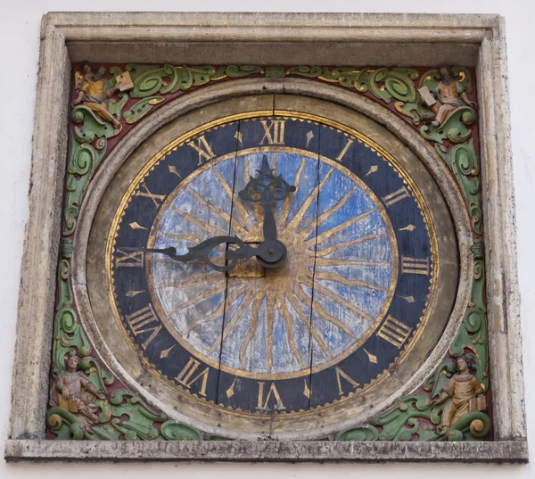 stock image Holy Spirit Church clock, Tallinn