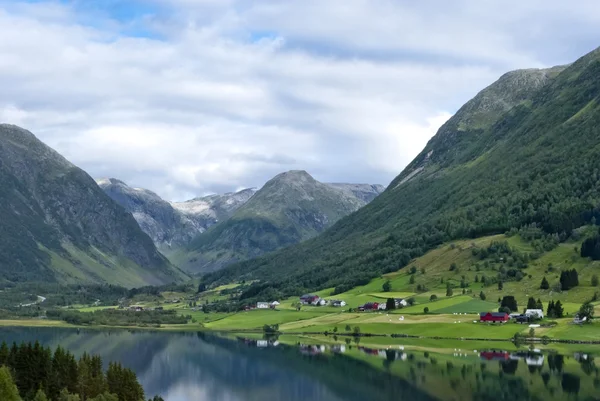 Norway, beautiful mountain landscape Stock Picture