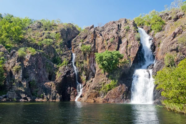 Wangi Falls, Litchfield National Park, Ausztrália Stock Kép