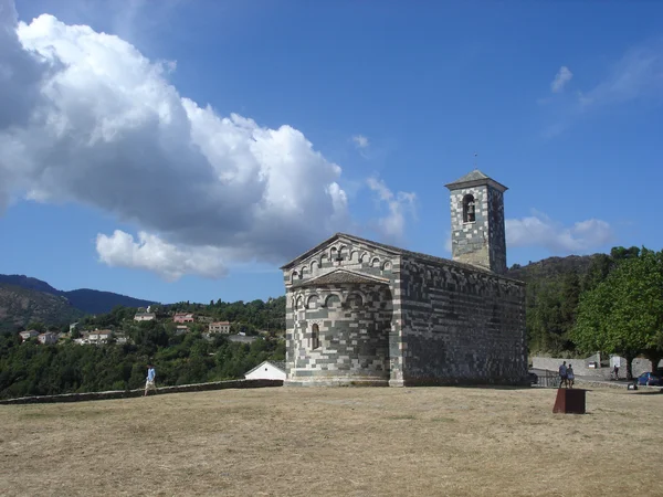 圣米歇尔 · 德 murato 教堂、 科西嘉、 法国 — 图库照片
