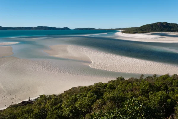 降灵岛岛白沙滩、 澳大利亚 — 图库照片