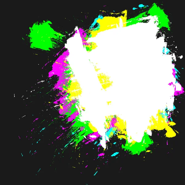 Grungy éclaboussure fond coloré — Image vectorielle