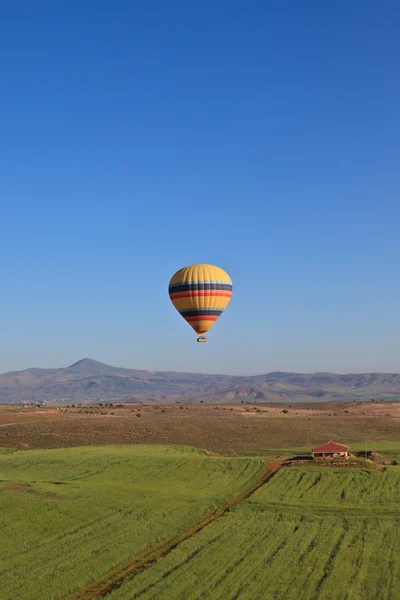 Hőlégballon cappadociában, pulyka — Stock Fotó