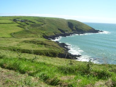 Headland in West Cork, Ireland clipart