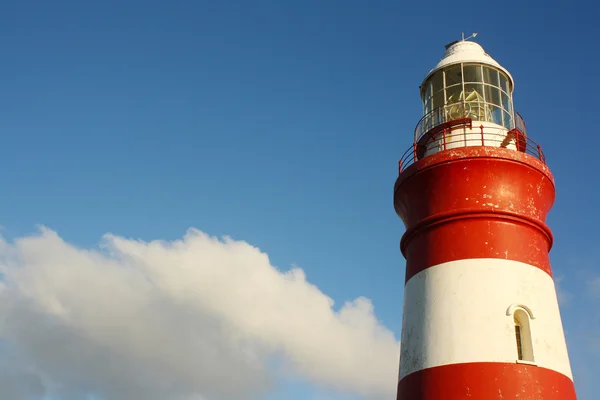 アガラス岬灯台、南アフリカ ストック画像