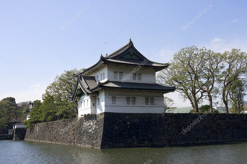 Tower of Edo castle, Tokyo, Japan — Stock Photo © joymsk #10942538