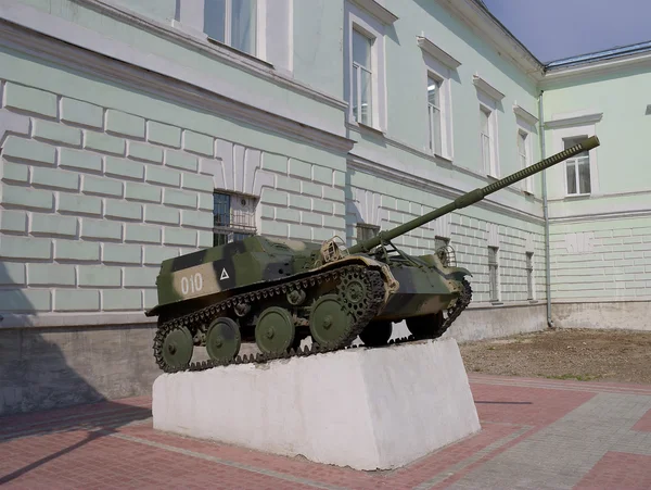 ASU-57 Arma de assalto soviética — Fotografia de Stock