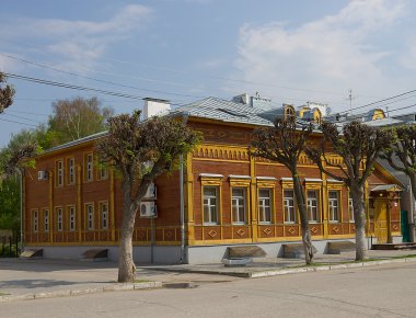 Academician I.P.Pavlov Memorial Museum, administration building. clipart