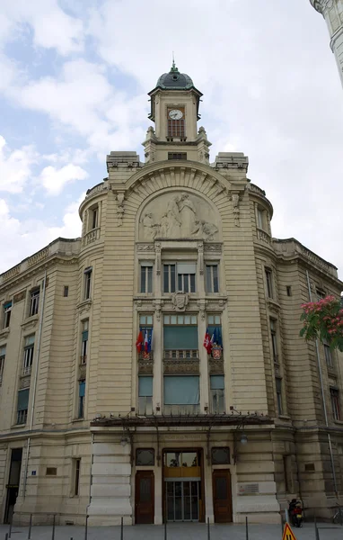 Palais de la Mutualitó building, Lyon, France — стокове фото
