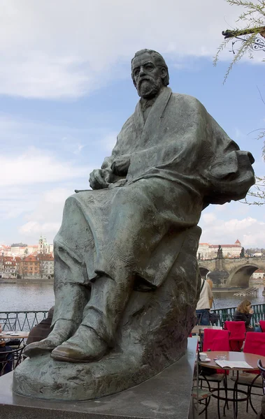 Monumento per Bedrich Smetana, il compositore — Foto Stock