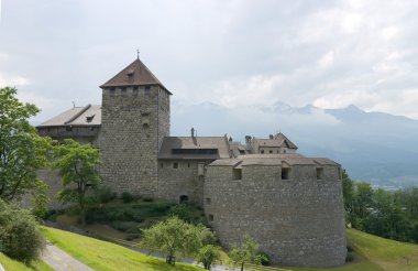 Vaduz castle clipart