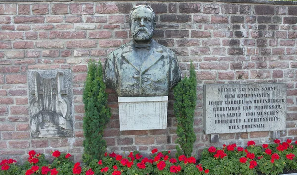 Bust of Josef Gabriel Rheinberger — Stock Photo, Image