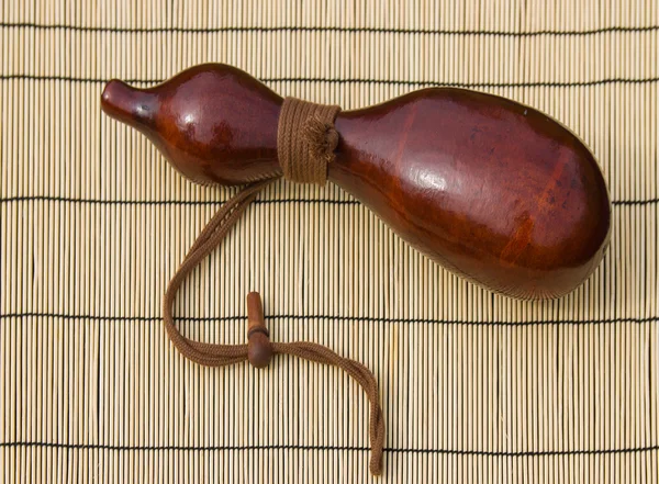 stock image Japanese gourd flask (hyotan)