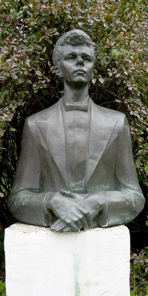 Скульптура американского пианиста Ван Клиберна — стоковое фото