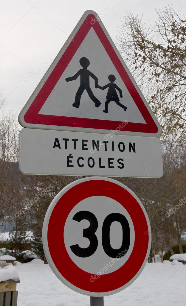 Children crossing road sign Stock Photo by ©joymsk 13769321