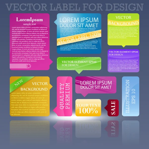 Diseño de plantilla abstracta para fondo empresarial. Cubos coloridos — Vector de stock