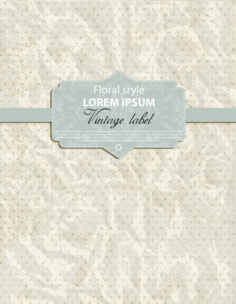 menü veya düğün davet için vintage kart tasarımı