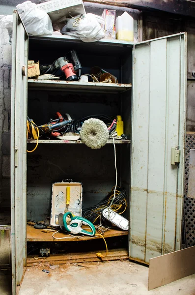 stock image Mechanic tools cabinet