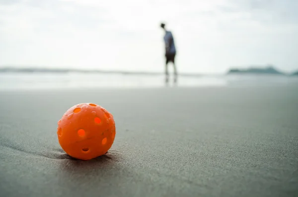 stock image Plastic golf ball