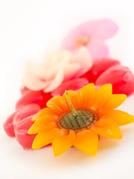 stock image Group of flower candle