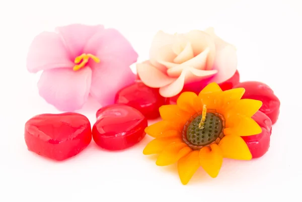 Group of flower candle — Stock Photo, Image