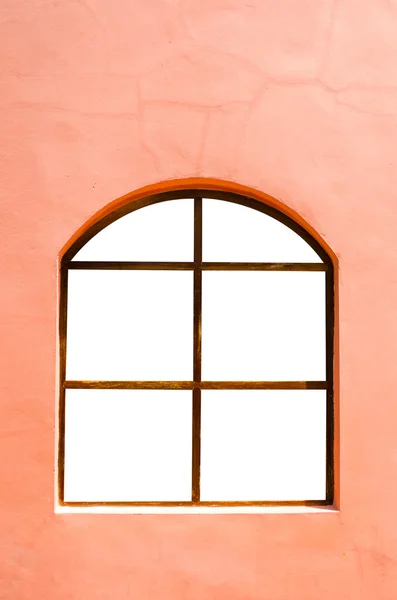 Houten venster — Stockfoto