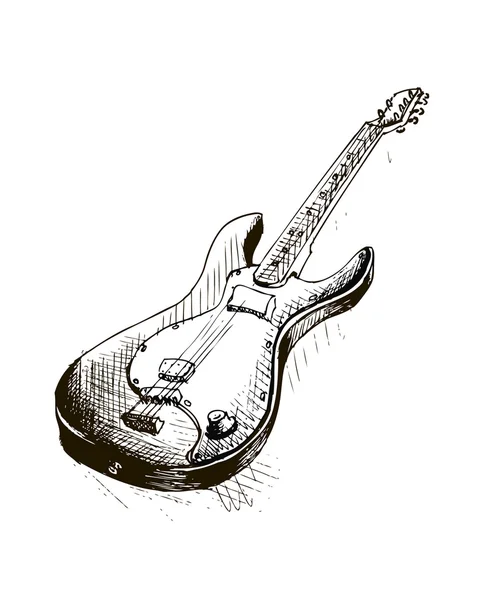 ギター — ストックベクタ