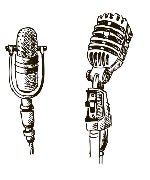 Micrófono — Archivo Imágenes Vectoriales