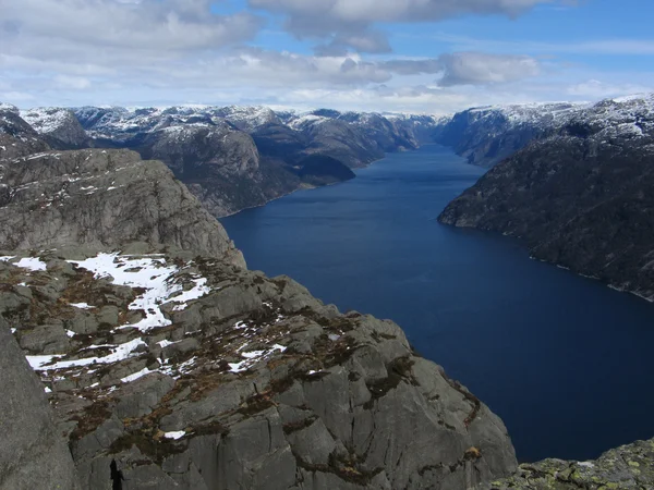 Fjord en Norvège — Photo