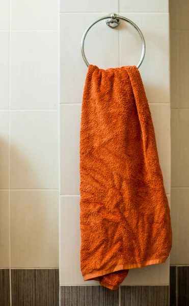 stock image Orange towel