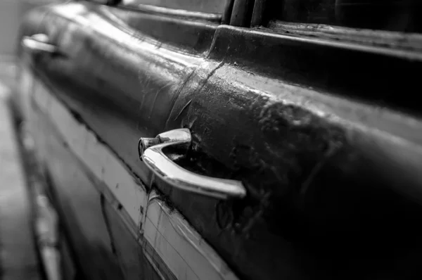 Vecchio dettaglio auto — Foto Stock